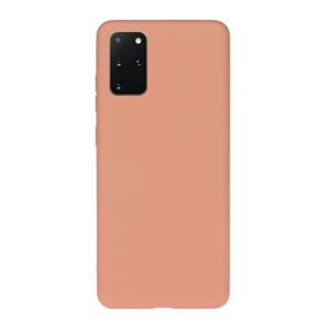 huismerk Voor Galaxy S20 Plus Solid Color Frosted TPU Telefoonhoes(Oranje)