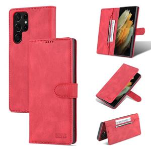 Voor Samsung Galaxy S22 Ultra Azns Dream II Skin Feel PU + TPU Horizontal Flip PU-telefooncase