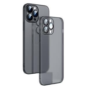 huismerk Camerabeschermer doorschijnend mat pc-telefoonhoesje voor iPhone 13 Pro