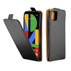 Huismerk Voor Google Pixel4 XL Business Style Vertical Flip TPU Lederen Case met Kaart slot (Zwart)