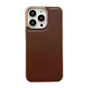 huismerk Voor Honor Magic4 Skin Feel Crocodile Magnetic Clasp Leather Phone Case (Brown)