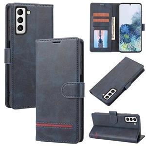 huismerk Voor Samsung Galaxy S21+ 5G Classic Wallet Flip Leather Phone Case