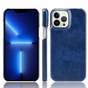 huismerk Litchi lederen pc telefooncase voor iphone 13 pro