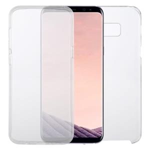 huismerk Voor Samsung Galaxy S8+ PC+TPU Ultra-dunne dubbelzijdige all-inclusive transparante behuizing