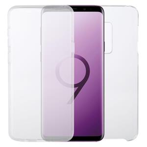 huismerk Voor Samsung Galaxy S9+ PC+TPU Ultra-dunne dubbelzijdige all-inclusive transparante behuizing