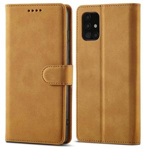 huismerk Voor Samsung Galaxy Note20 Frosted Anti-Diefstal Borstel Horizontale Flip Lederen Case met Houder & Card Slots & Portemonnee