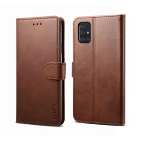 Voor Galaxy S20 Ultra GUSSIM Business Style Horizontale Flip Lederen Hoes met Houder & Card Slots & Wallet(Brown)