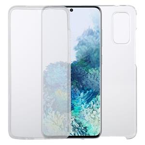 huismerk Voor Samsung Galaxy S20 PC+TPU Ultra-dunne dubbelzijdige all-inclusive transparante behuizing