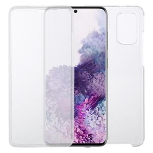 huismerk Voor Samsung Galaxy S20+ PC+TPU Ultradunne Dubbelzijdig All-Inclusive Transparant Hoesje