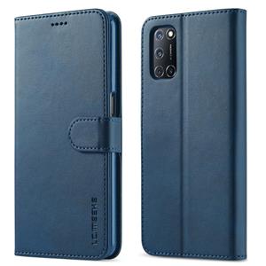 Voor OPPO F19 PRO / A94 5G LC.IMEEKE KALF TEXTUUR Horizontale Flip Leren Case met Houder & Kaart Slots & Portemonnee