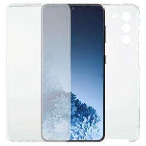 huismerk Voor Samsung Galaxy S21 PC+TPU Ultra-dunne dubbelzijdige volledige dekking transparante softcase