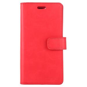 Voor iPhone 12 GOOSPERY MANSOOR Crazy Horse Texture Horizontale Flip Lederen case met Holder & Card Slots & Wallet(Rood)