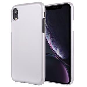 huismerk MERCURY GOOSPERY JELLY serie schokbestendig Soft TPU Case voor iPhone XR (zilver)