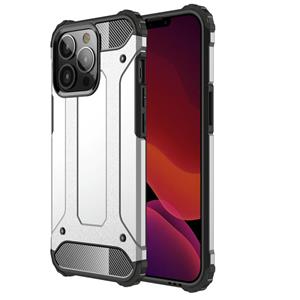 huismerk Magic Armor TPU + PC Comitatieve Case voor iPhone 13 Pro (Silver)