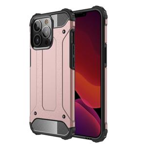 huismerk Magic Armor TPU + PC Combinatiecase voor iPhone 13 Pro (Rose Gold)