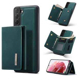 Voor Samsung Galaxy S22 5G DG.MING M1 Serie 3-voudige multi-kaart portemonnee + magnetische telefooncase