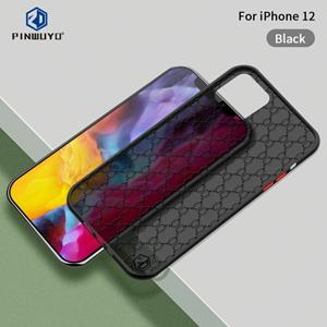 Voor iPhone12 mini PINWUYO Series 2 Generation PC + TPU Anti-drop All-inclusive Beschermhoes(Zwart)