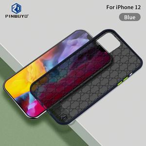 Voor iPhone12 mini PINWUYO Series 2 Generation PC + TPU Anti-drop All-inclusive Beschermhoes(Blauw)