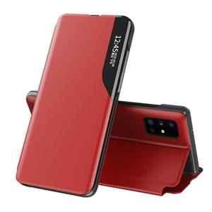 huismerk Voor Xiaomi Redmi 9C Schokbestendige Litchi Texture PC + PU Case(Zwart)