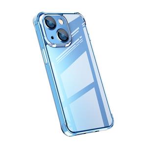 huismerk TPU + gehard glas schokbestendige telefooncase voor iPhone 13