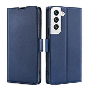 huismerk Voor Samaung Galaxy S22 5G Ultra-Thin Voltage Buckle PU + TPU Horizontale Flip Leren Case met Houder & Card Slot