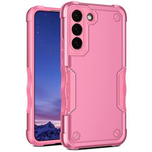 huismerk Voor Samsung Galaxy S22 5G Antislip Armor Phone Case (Pink)