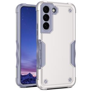 huismerk Voor Samsung Galaxy S22 + 5G Antislip Armor Phone Case (White)