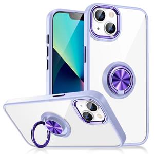 huismerk Ringhouder TPU+Acryl -telefoonhoesje voor iPhone 13 Pro Max