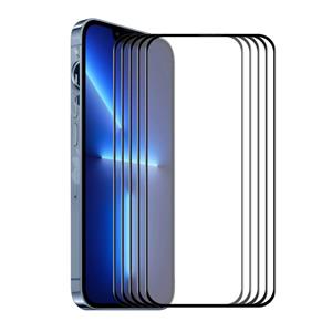 5 stks Enkay Hat-Prince Full Lijm Gehard Glas 6D Volledige dekking Anti-Krasbeschermer voor iPhone 13/3 PRO