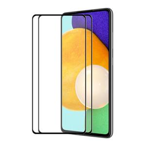 Voor Samsung Galaxy A52 4G / 5G 2 stks Enkay Hat-Prince Full Lijm Gehard Glas 6D Volledige dekking Anti-Krasbeschermer