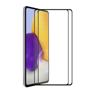 Voor Samsung Galaxy A72 5G / 4G 2 stks Enkay Hat-Prince Full Lijm Gehard Glas 6D Volledige dekking Anti-Krasbeschermer