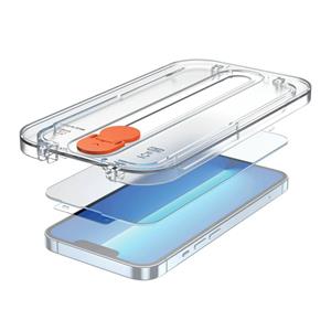 2 stks joyroom jr-pf936 gehard glas film + sticking tool set voor iphone 13/13 pro