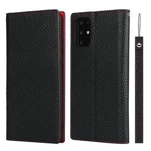 huismerk Voor Samsung Galaxy S20 Plus Litchi Textuur Horizontale Flip Top Laag Koeienhuid Lederen Case met Houder & Card Slots & Portemonnee & Strap & Wire Win