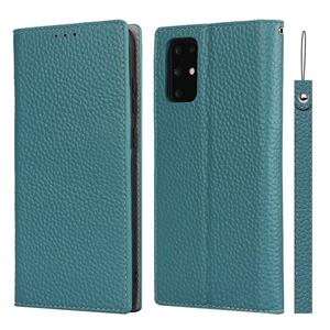 huismerk Voor Samsung Galaxy S20 Plus Litchi Textuur Horizontale Flip Top Laag Koeienhuid Lederen Case met Houder & Kaart Slots & Portemonnee & Strap & Wire Wi