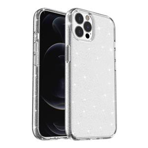 huismerk Shockproof Terminator Style Glitter Powder Protective Case For iPhone 13 Pro(White)