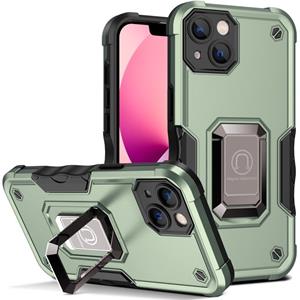 huismerk Ringhouder Antislip Armor Telefoonhoesje voor iPhone 13