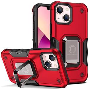 huismerk Ringhouder Antislip Armor Telefoon Case voor iPhone 13 Mini