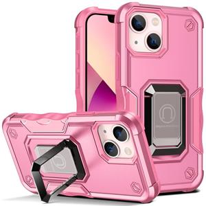 huismerk Ringhouder Antislip Armor Telefoonhoesje voor iPhone 13 Mini