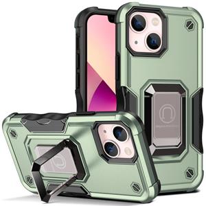 huismerk Ringhouder Antislip Armor Telefoonhoesje voor iPhone 13 Mini