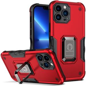 huismerk Ringhouder Antislip Armor Telefoonhoesje voor iPhone 13 Pro