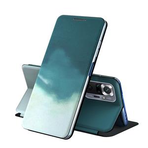 huismerk Voor Samsung Galaxy A72 5G / 4G spanning aquarel patroon huid voelt magnetische horizontale flip pu lederen tas met houder