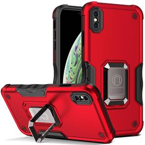 huismerk Ringhouder Antislip Armor Phone Case voor iPhone XR