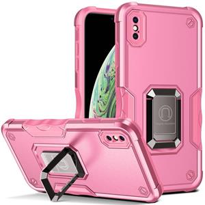 huismerk Ringhouder Antislip Armor Phone Case voor iPhone XR