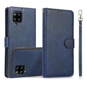 huismerk For Samsung Galaxy A42 5G Calf Texture 2 in 1 Detachable Magnetic Back Cover Horizontal Flip Leather Case with Holder & Card Slots & Wallet & Photo Fr