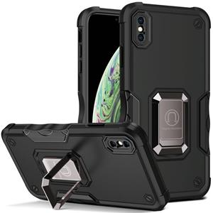 huismerk Ringhouder Antislip Armor Telefoon Case voor iPhone XR