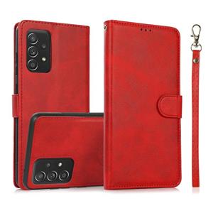 huismerk For Samsung Galaxy A52 5G / 4G Calf Texture 2 in 1 Detachable Magnetic Back Cover Horizontal Flip Leather Case with Holder & Card Slots & Wallet & Pho