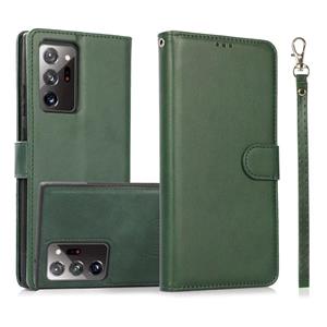 huismerk For Samsung Galaxy Note20 Ultra Calf Texture 2 in 1 Detachable Magnetic Back Cover Horizontal Flip Leather Case with Holder & Card Slots & Wallet & Ph