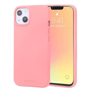 goospery Goosspery Soft Feeling Liquid TPU Shockproof Soft Case voor iPhone 13 (Pink)