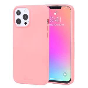 goospery Goosspery Soft Feeling Liquid TPU Shockproof Soft Case voor iPhone 13 Pro (Pink)