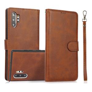 huismerk For Samsung Galaxy Note10+ Calf Texture 2 in 1 Detachable Magnetic Back Cover Horizontal Flip Leather Case with Holder & Card Slots & Wallet & Photo F